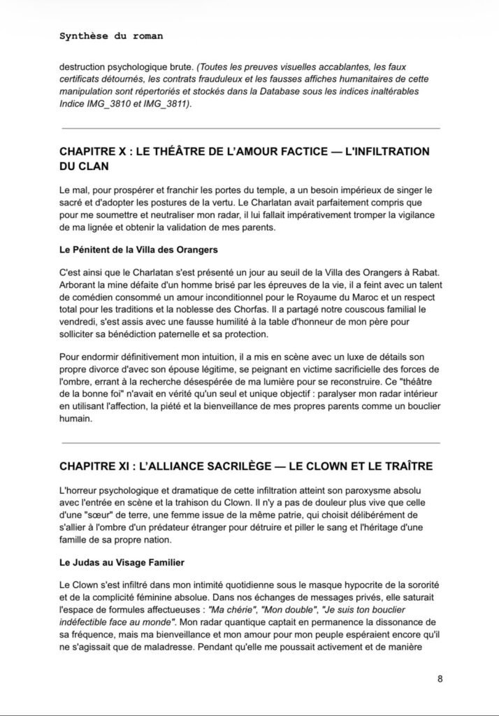 L’infiltration : Le Silence Des Chorfas : l’Ambassadrice, le Charlatan & le Baiser De Judas 17 8