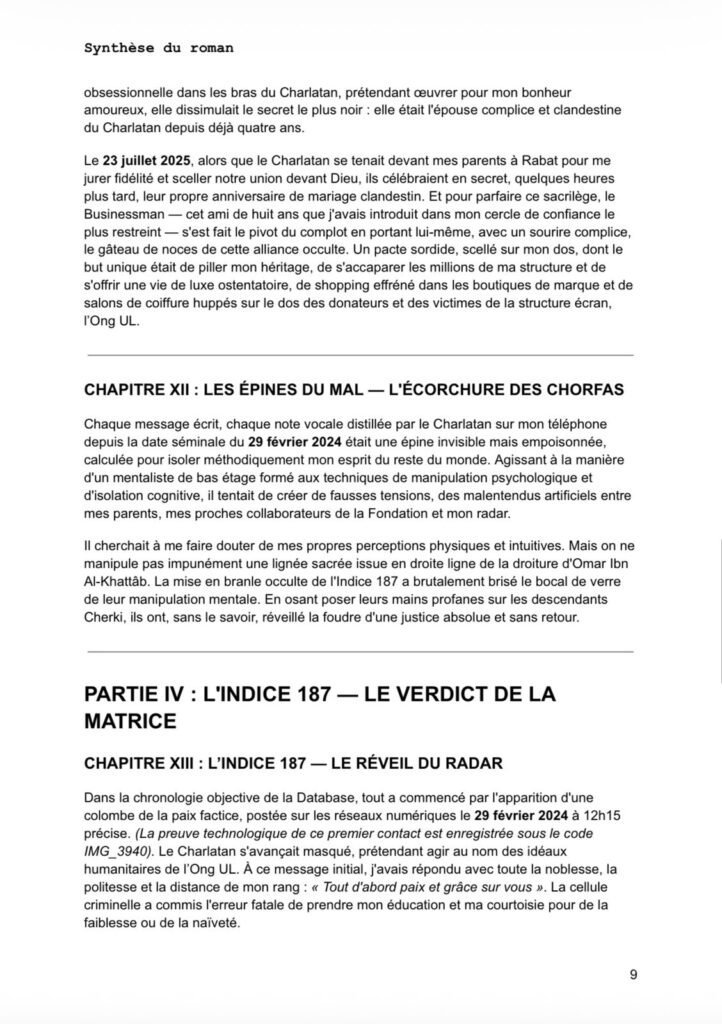 L’infiltration : Le Silence Des Chorfas : l’Ambassadrice, le Charlatan & le Baiser De Judas 18 9